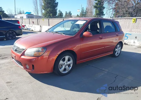 2008 Kia Spectra5 Sx from USA, damaged, VIN KNAFE161485019308